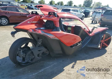 2021 Polaris Slingshot Sl from USA, damaged, VIN 57XAAPHD6M8146743